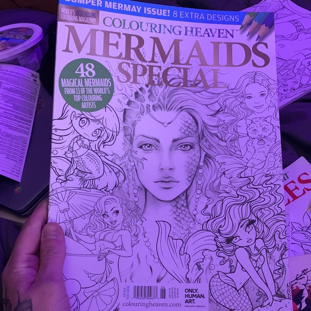 Mermaid Special Coloring Book